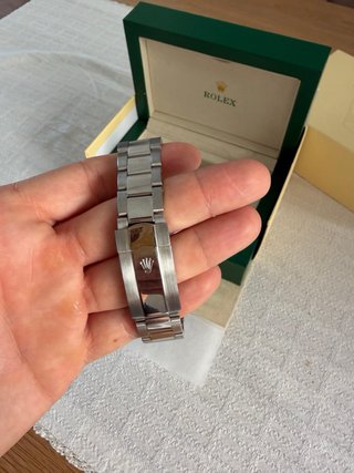 Rolex Datejust Negro Acero Inoxidable