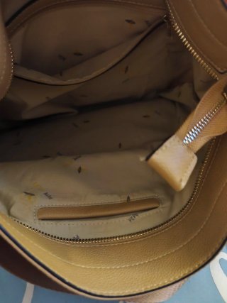 Bolso Pepe Moll Beige y Marrón