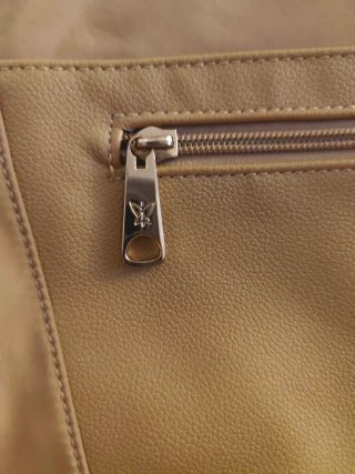 Bolso Pepe Moll Beige y Marrón