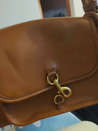 Bolso Zara Piel Marrón