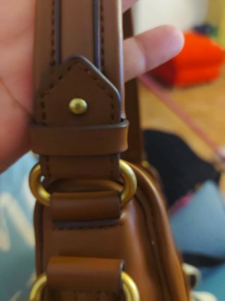 Bolso Zara Piel Marrón