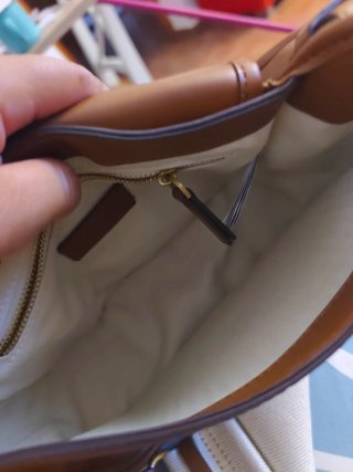 Bolso Zara Piel Marrón