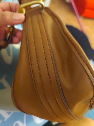 Bolso Zara Piel Marrón