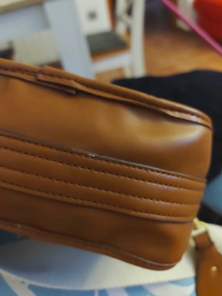 Bolso Zara Piel Marrón