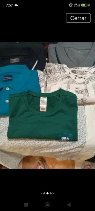 Lote de Camisetas y Polos Hombre Manga Corta