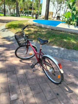 Bicicleta Urban Life con cesta