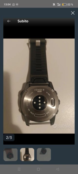 Reloj Garmin Fenix 8 Solar/Sapphire 51mm
