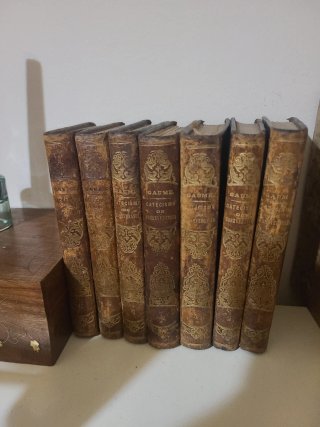 Lote de 7 libros antiguos religiosos