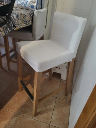 4 Taburetes Ikea Blanco, 35€ uni.en Alcantarilla