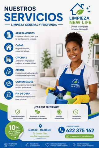 Limpieza personalizada
