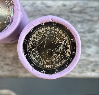 Moneda 2€ Portugal 2025 Desarrollo Sostenible