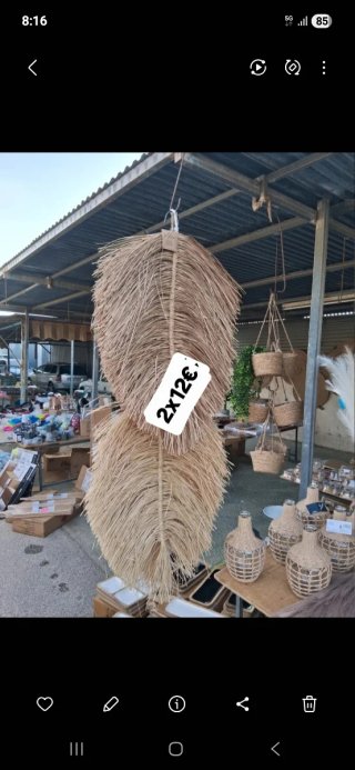 2 x 12€ hojas decorativas