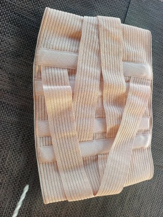 2 Faja Lumbar Ortopédica Beige
