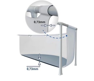 Piscina Rectangular Intex XTR Frame 549x274x132