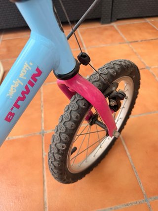 Bicicleta infantile B-Twin 14 pollici