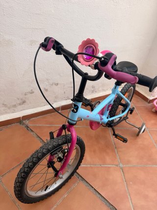Bicicleta infantile B-Twin 14 pollici