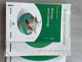 Libros de texto 3eso bloque biología