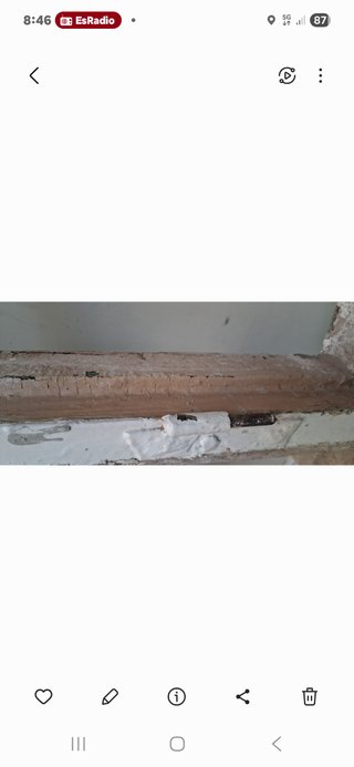 Antigua ventana con rejas forja hierro S. XIX