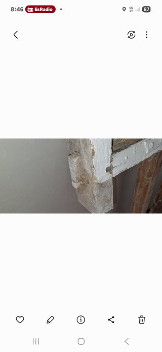 Antigua ventana con rejas forja hierro S. XIX