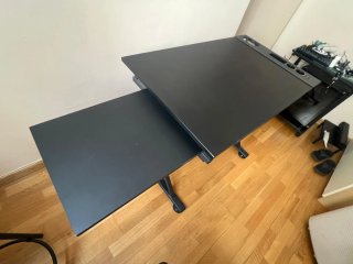 Tavolo da Disegno Reclinabile Nero