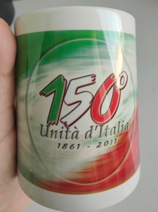Tazza 150 anni Unità d'Italia 1861-2011