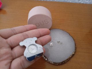 Pendientes y reloj Tous originales