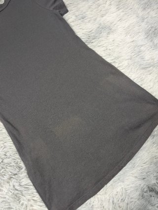 Harley Davidson Camiseta Gris Desteñida Vintage