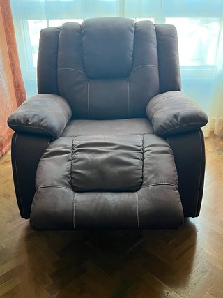 Sofá 3 plazas y sillón relax