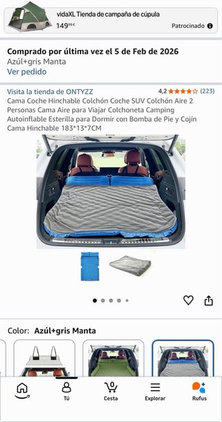 Cama Camper para VW Tiguan