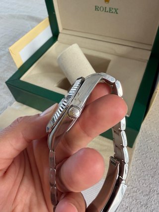 Rolex Datejust esfera negra