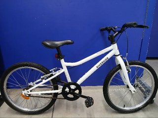 Bicicleta niños 20 pulgadas 6-9 años Riverside 100 blanco