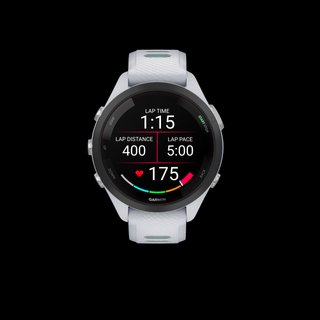 Reloj GPS GARMIN FORERUNNER 265S - Blanco y Azul