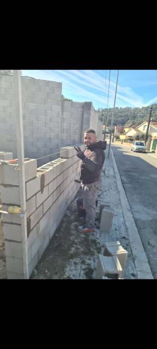 Servicios de albañilería (mano de obra)
