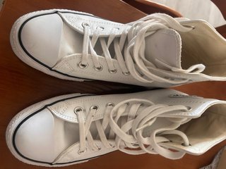 Converse Chuck Taylor All Star Blancas Talla 40
