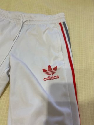 Pantalones Adidas Chándal Blancos Talla M