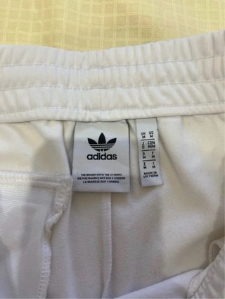 Pantalones Adidas Chándal Blancos Talla M