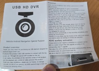 Cámara DVR USB HD para Android ¡Nueva! 1080P