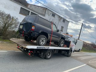 Grua porta coches nissan l35
