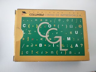 Cintas de impresora antiguas (6 unidades)