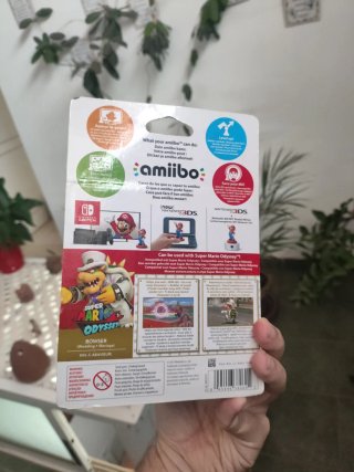 Amiibo Bowser Boda Super Mario Odyssey
