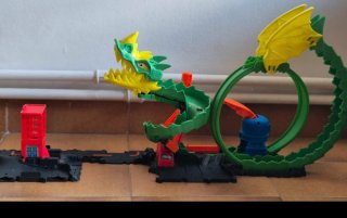 Hot Wheels City Pista Dragón