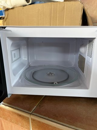 Microondas blanco