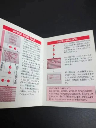 Fastest Lap Game Boy Japonés