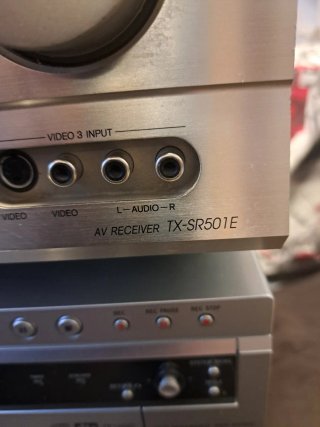 Amplificador Onkyo TX-SR501E Plata