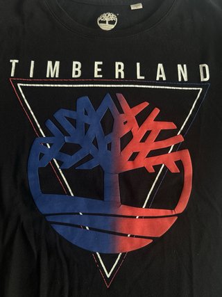 Camiseta Timberland Negra Talla S niño