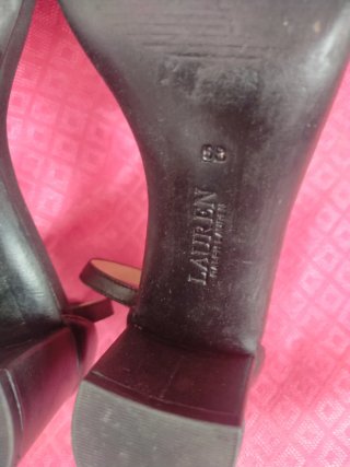 Sandalias Ralph Lauren Talla 36 Negras