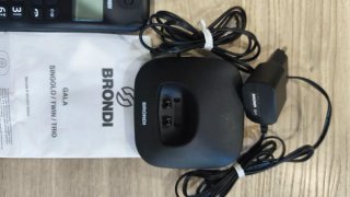 Telefono cordless Brondi nero