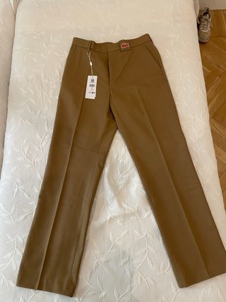 Pantalones Lacoste Marrón Talla 38
