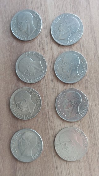 15 Monete Fasciste Anni 1939-1942
