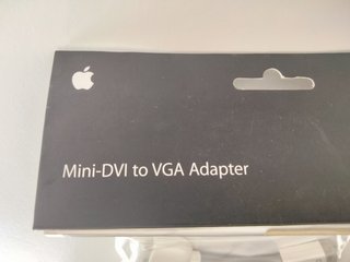 Adaptador Mini-DVI a VGA Apple